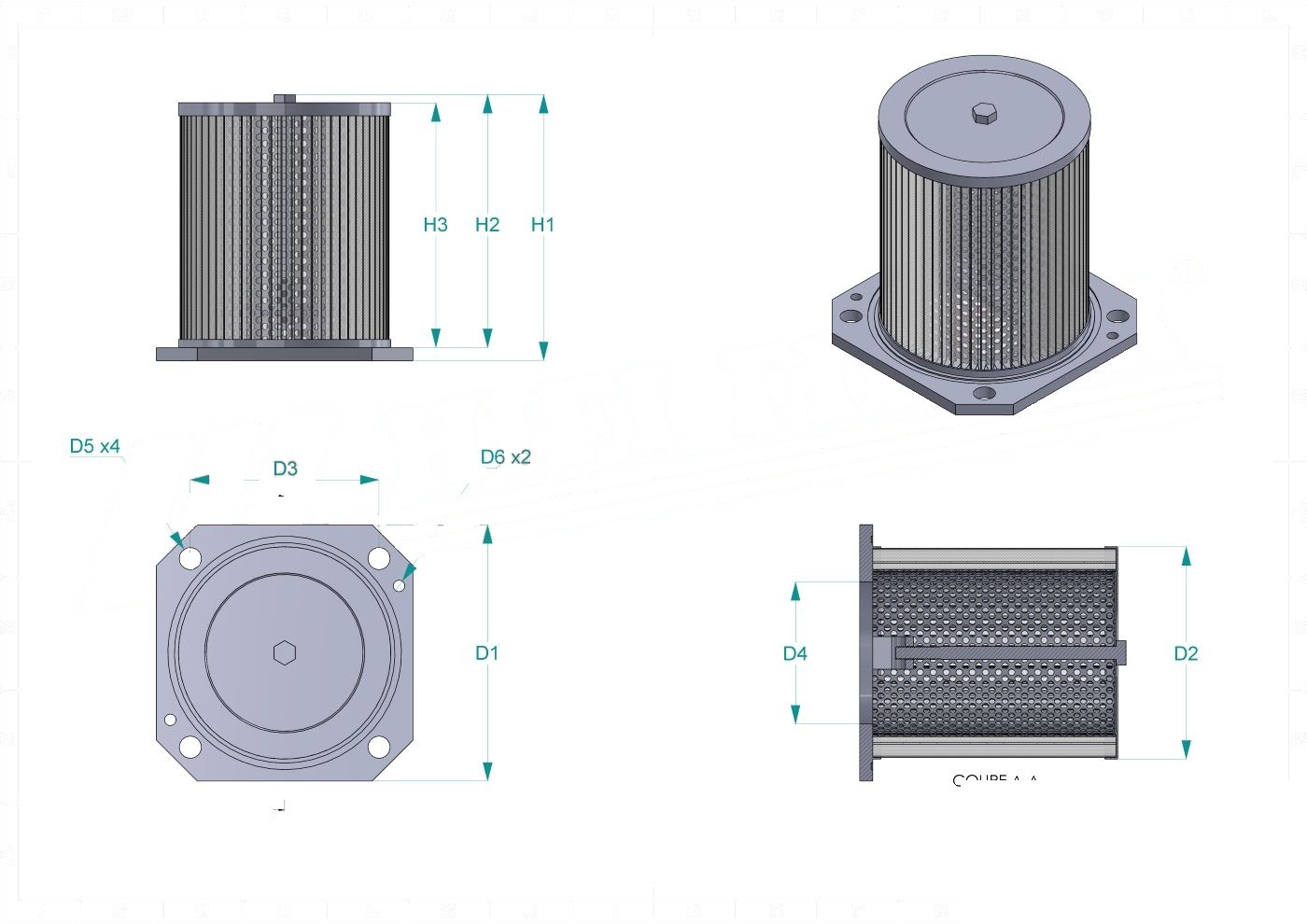 Disegno tecnico SH60932