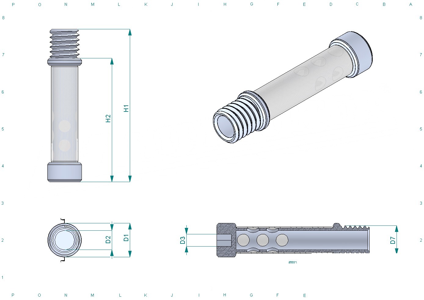 Disegno tecnico SH60954
