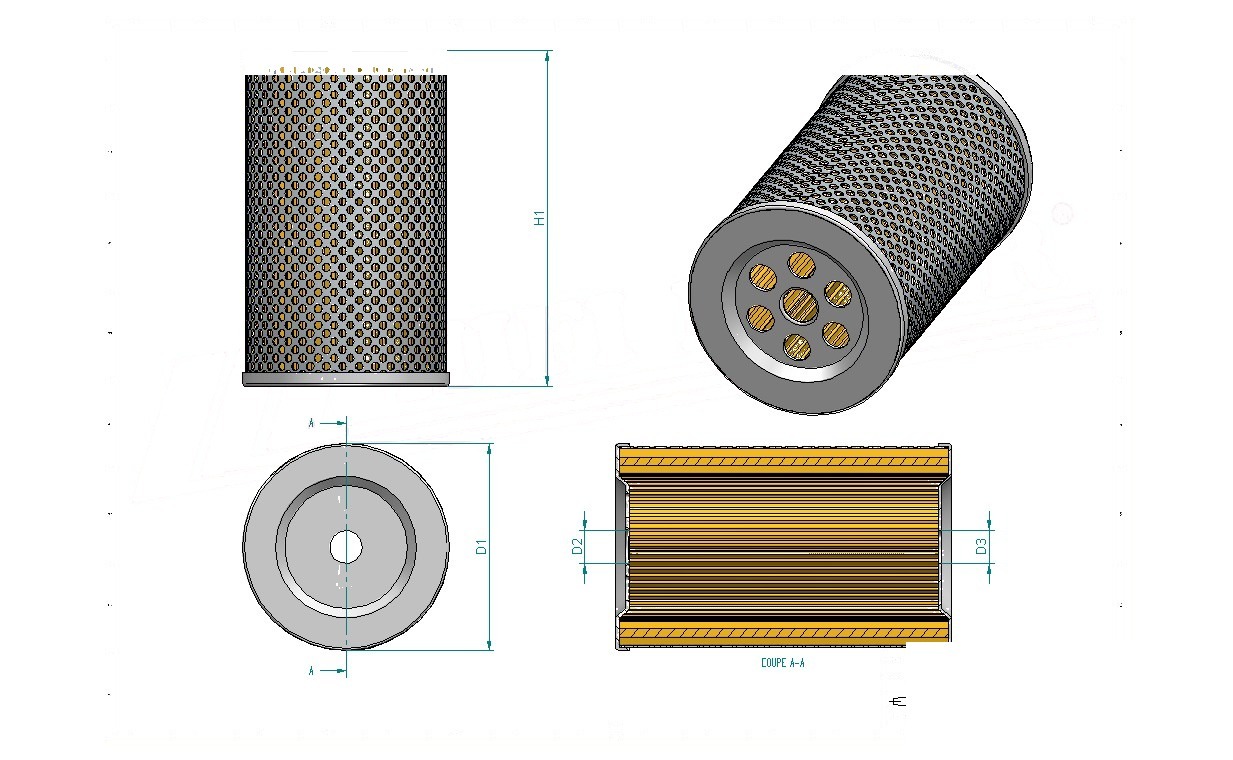 Schema tecnico SH61000