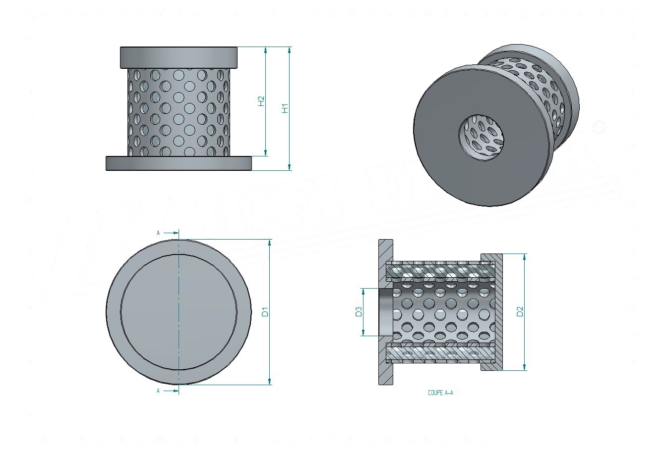 Disegno tecnico SH61003