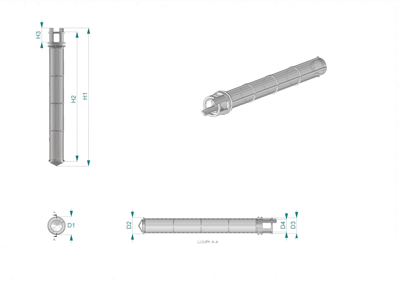 Schema tecnico SH61357
