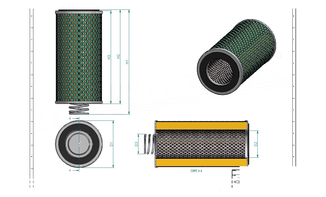 Schema tecnico SH61421