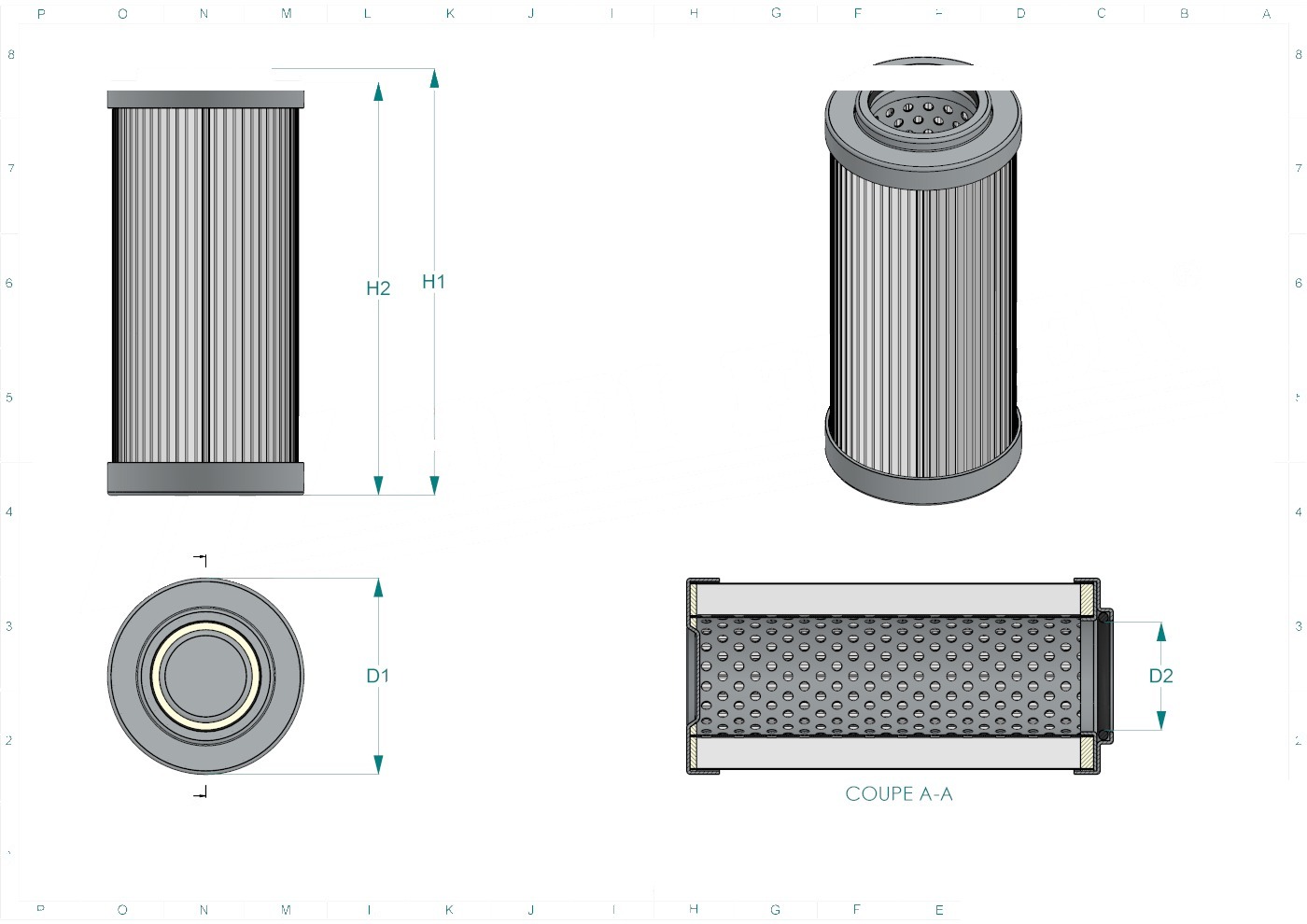 Schema tecnico SH62002