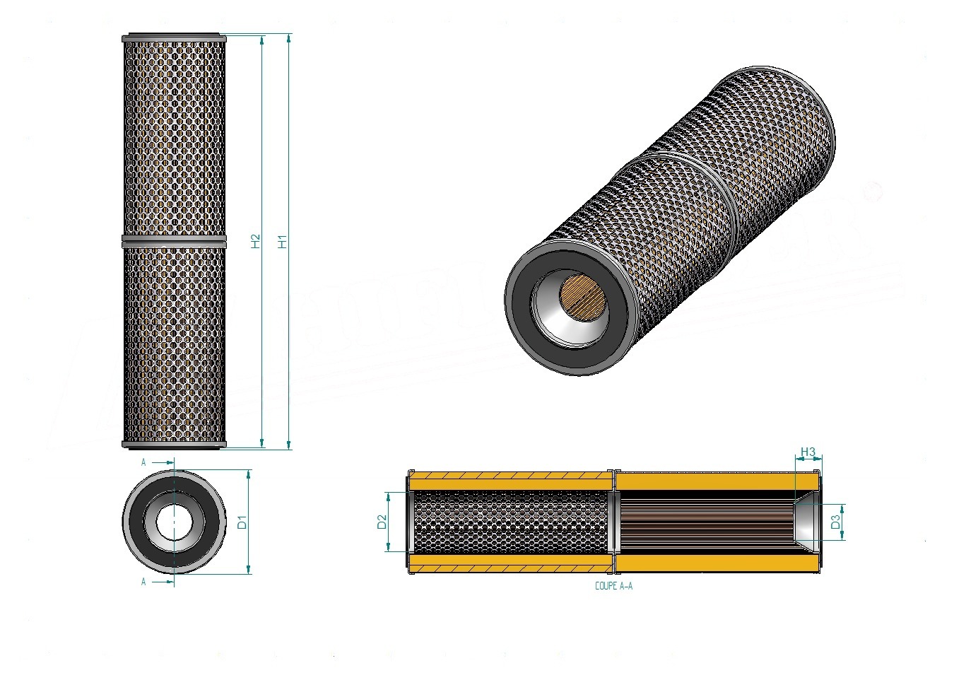 Schema tecnico SH62092