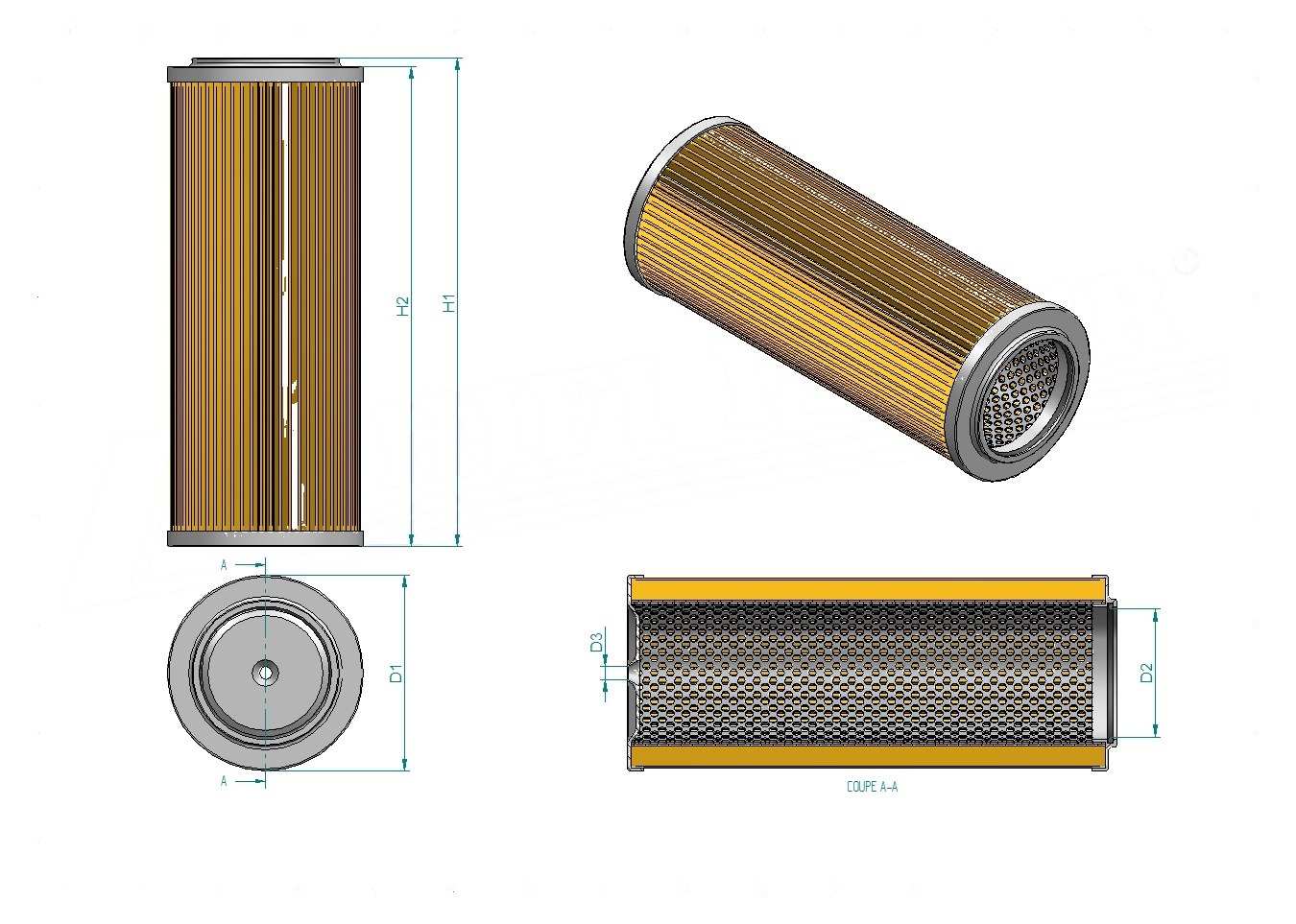 Schema tecnico SH62147