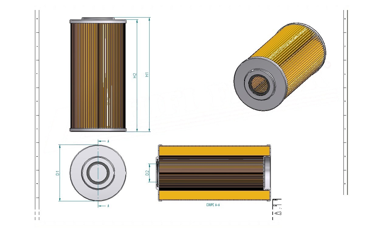 Schema tecnico SH62167