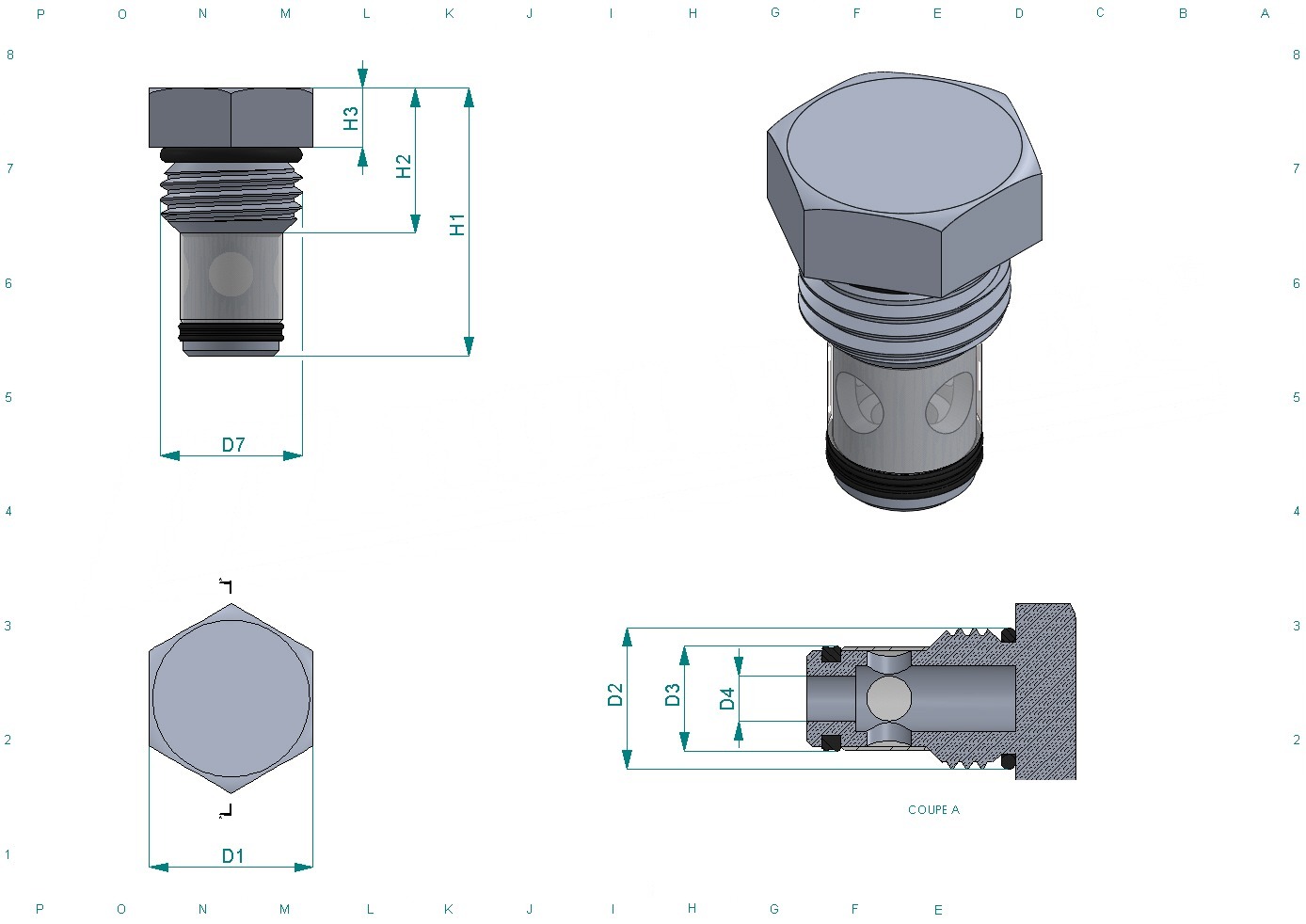 Schema tecnico SH62241