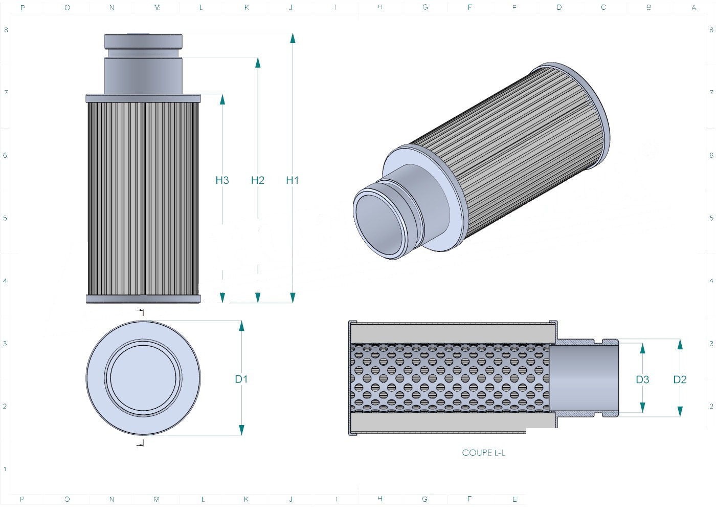 Schema tecnico SH62272