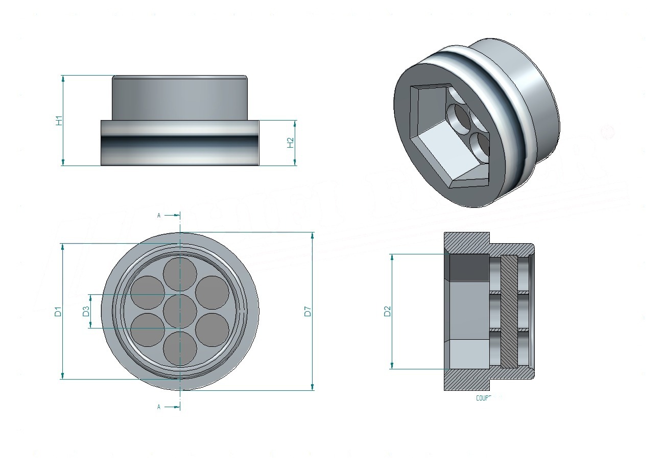 Schema tecnico SH62305