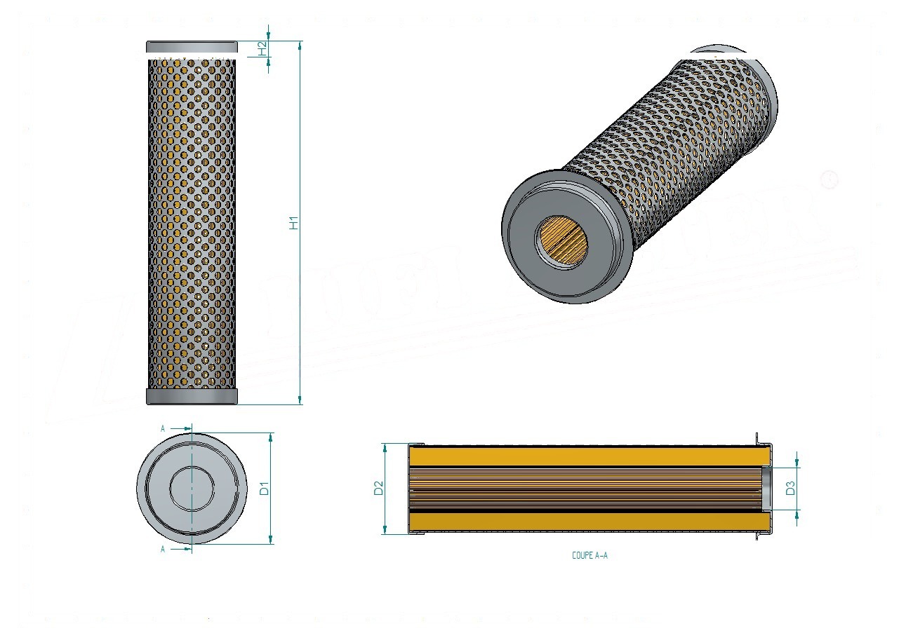 Disegno tecnico SH62350