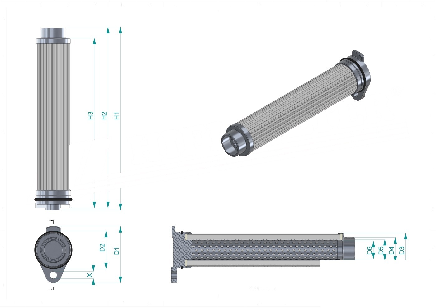 Schema tecnico SH62398