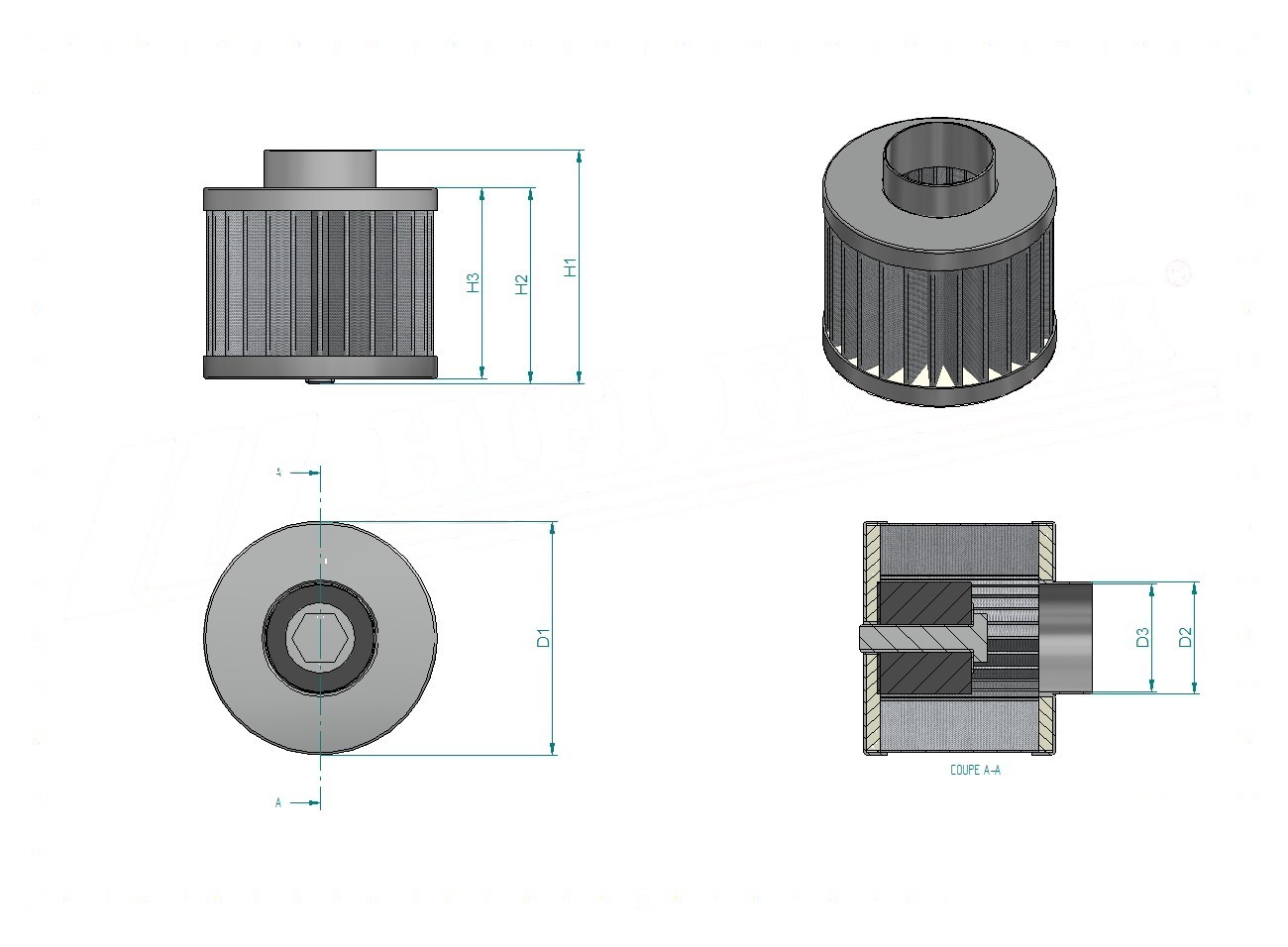 Schema tecnico SH62423