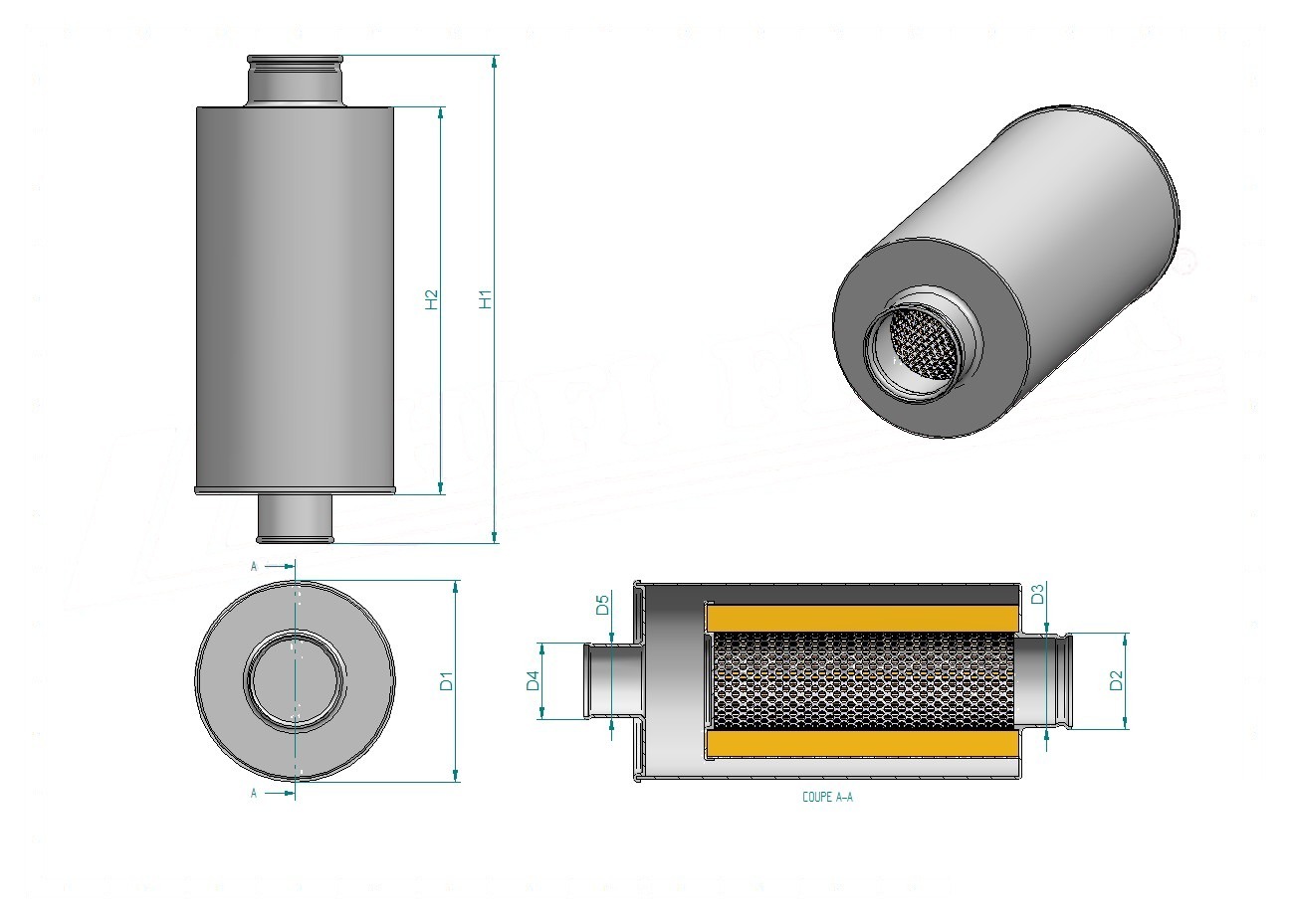 Schema tecnico SH62486