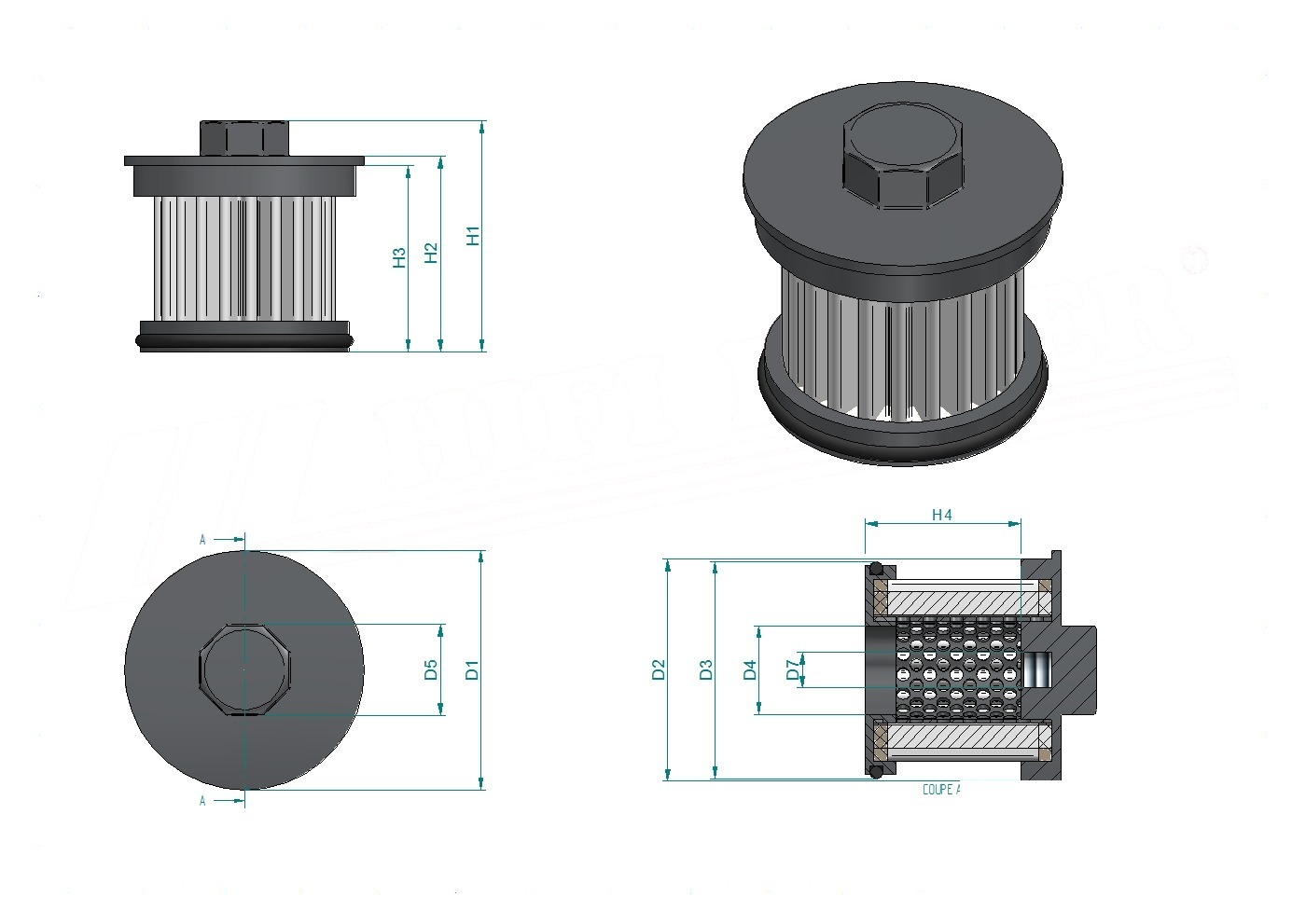 Schema tecnico SH62490