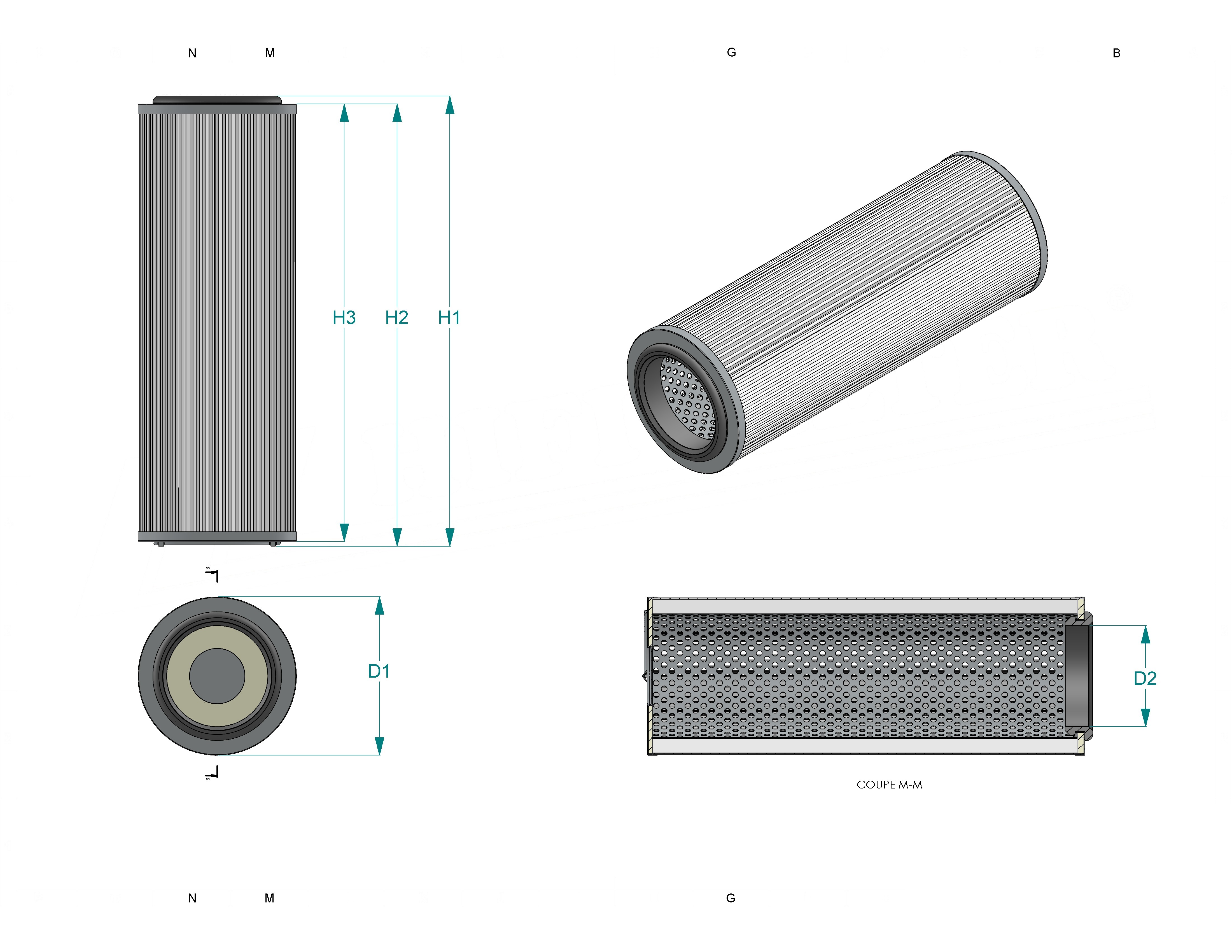 Schema tecnico SH62518