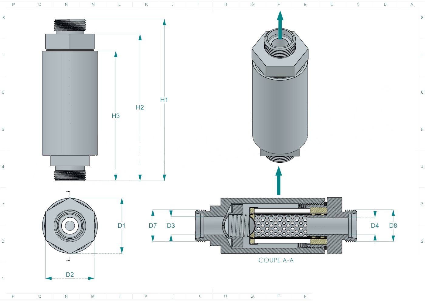 Schema tecnico SH62530