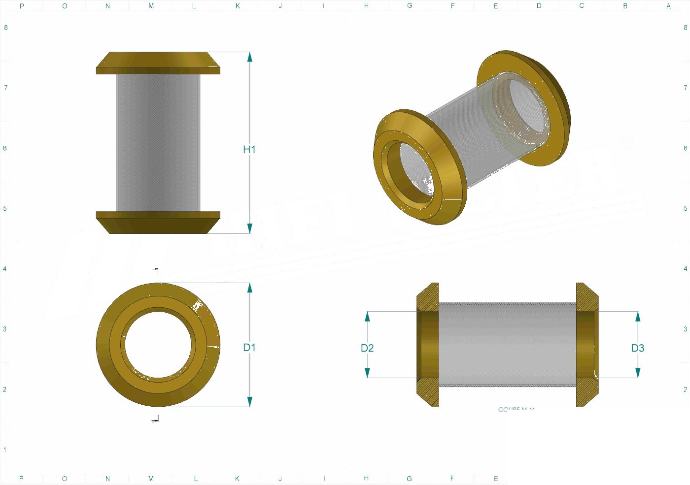 Schema tecnico SH62544