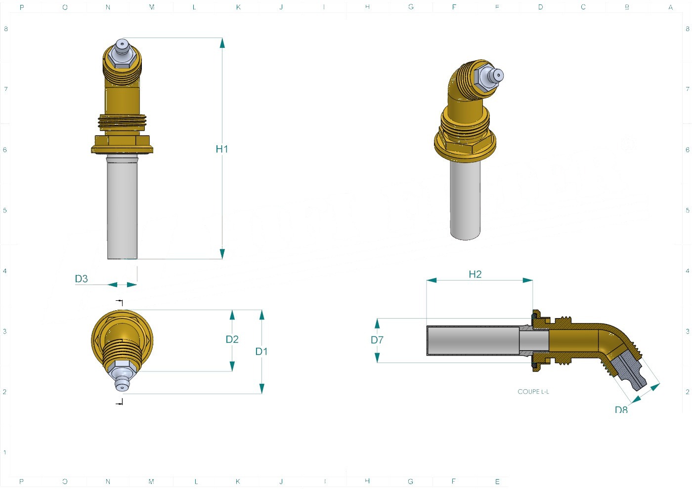 Disegno tecnico SH62549