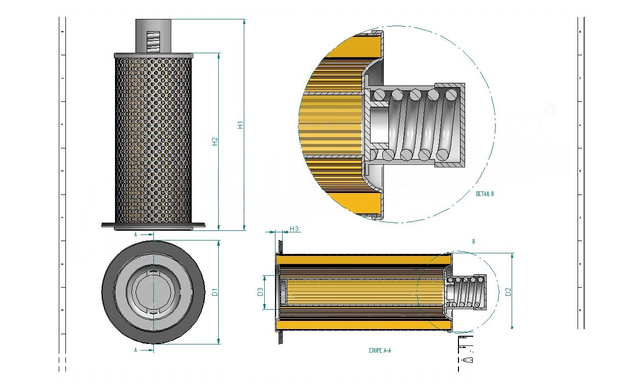 Schema tecnico SH62564
