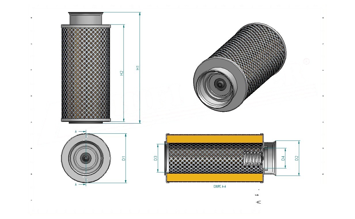 Schema tecnico SH62831