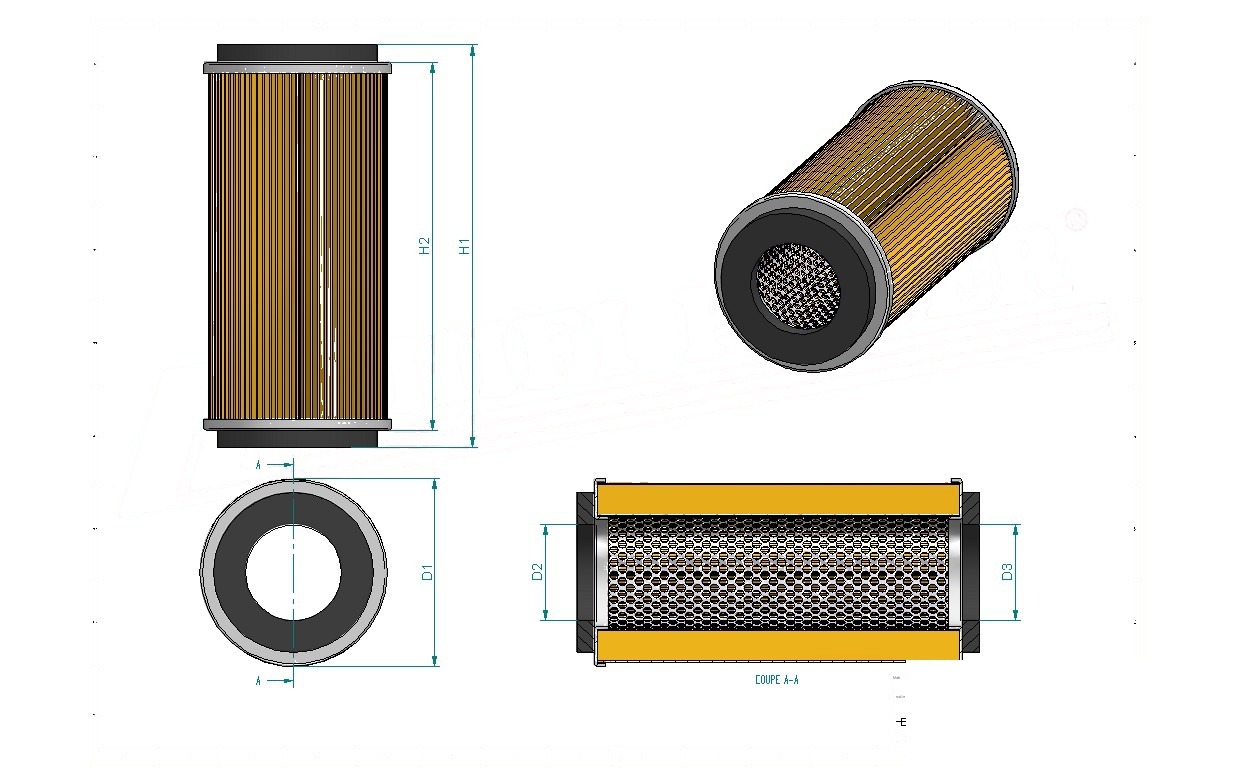 Disegno tecnico SH62845