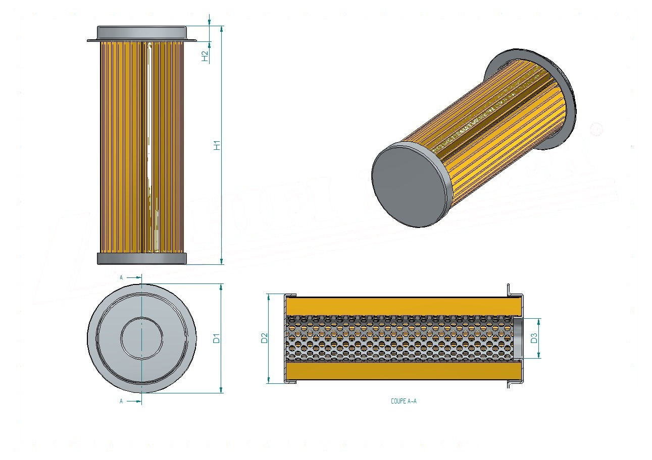 Schema tecnico SH630028