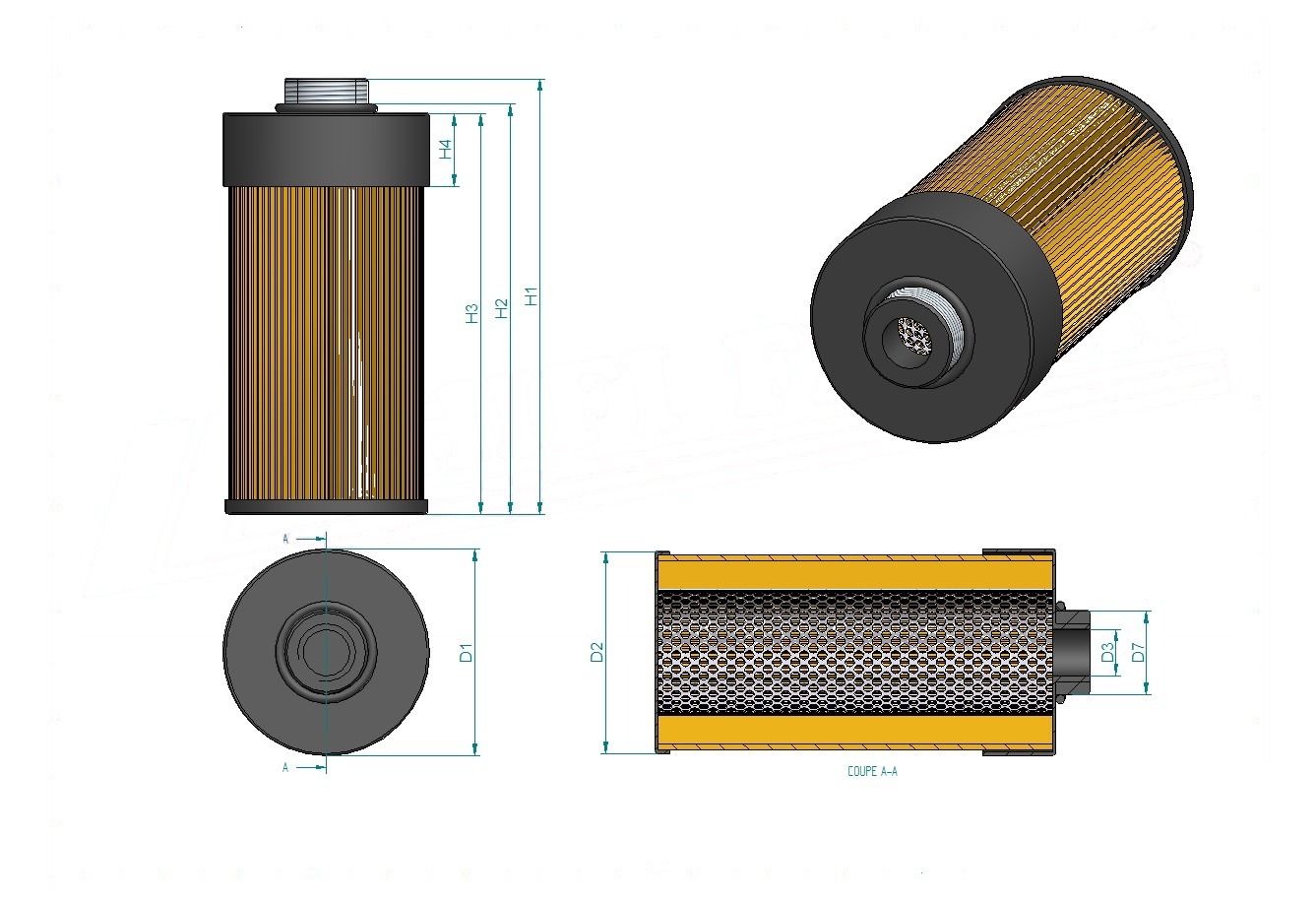 Disegno tecnico SH630034