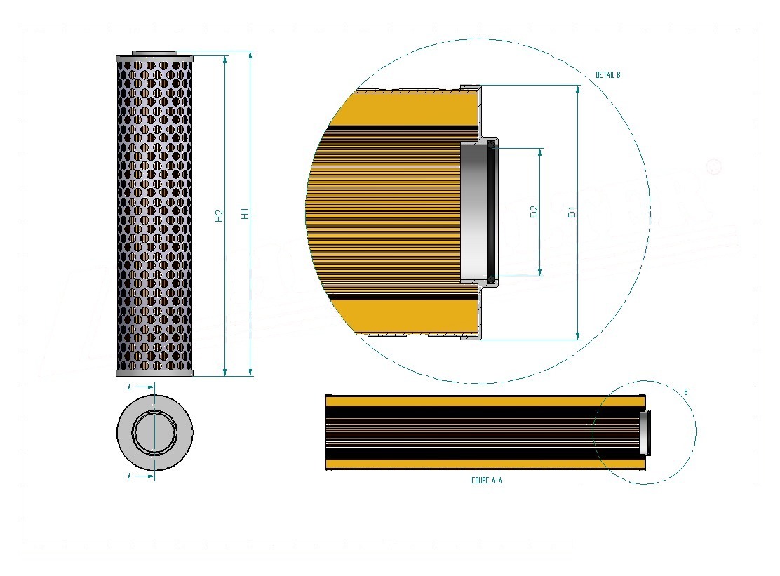 Schema tecnico SH630060