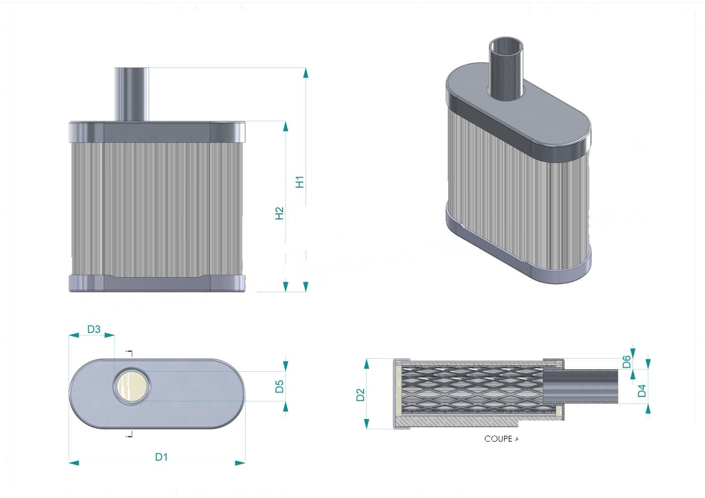 Schema tecnico SH630084