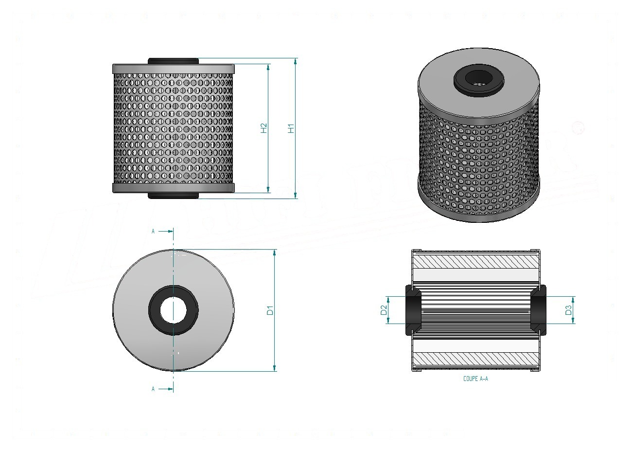 Schema tecnico SH630153