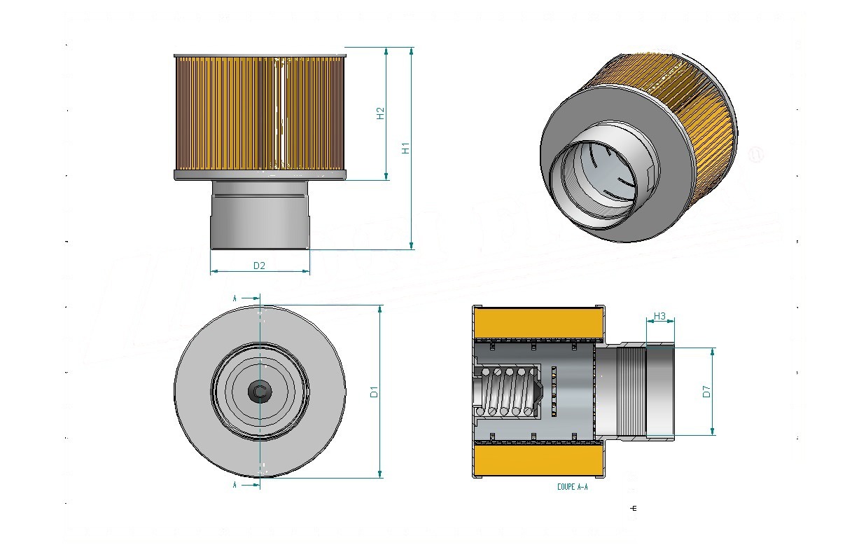 Disegno tecnico SH63233