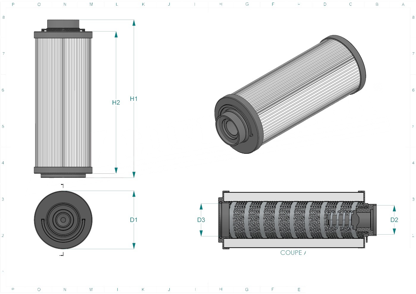 Schema tecnico SH63336