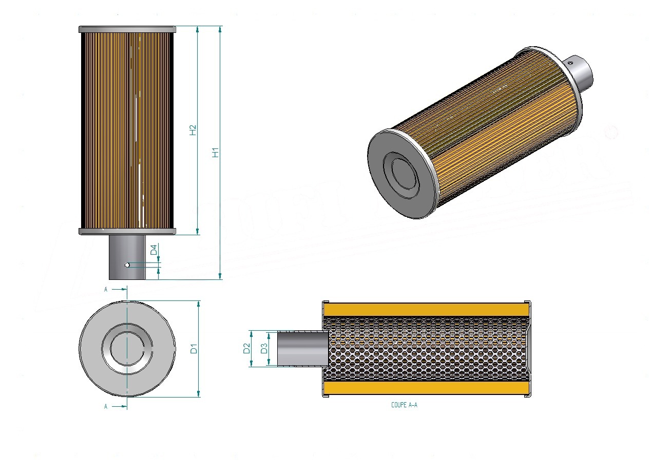 Schema tecnico SH63415