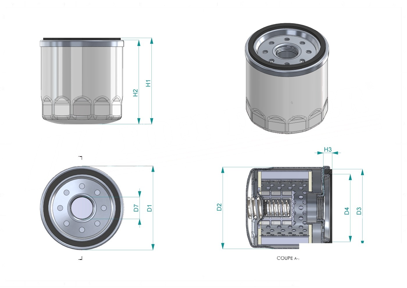 Schema tecnico SH63426