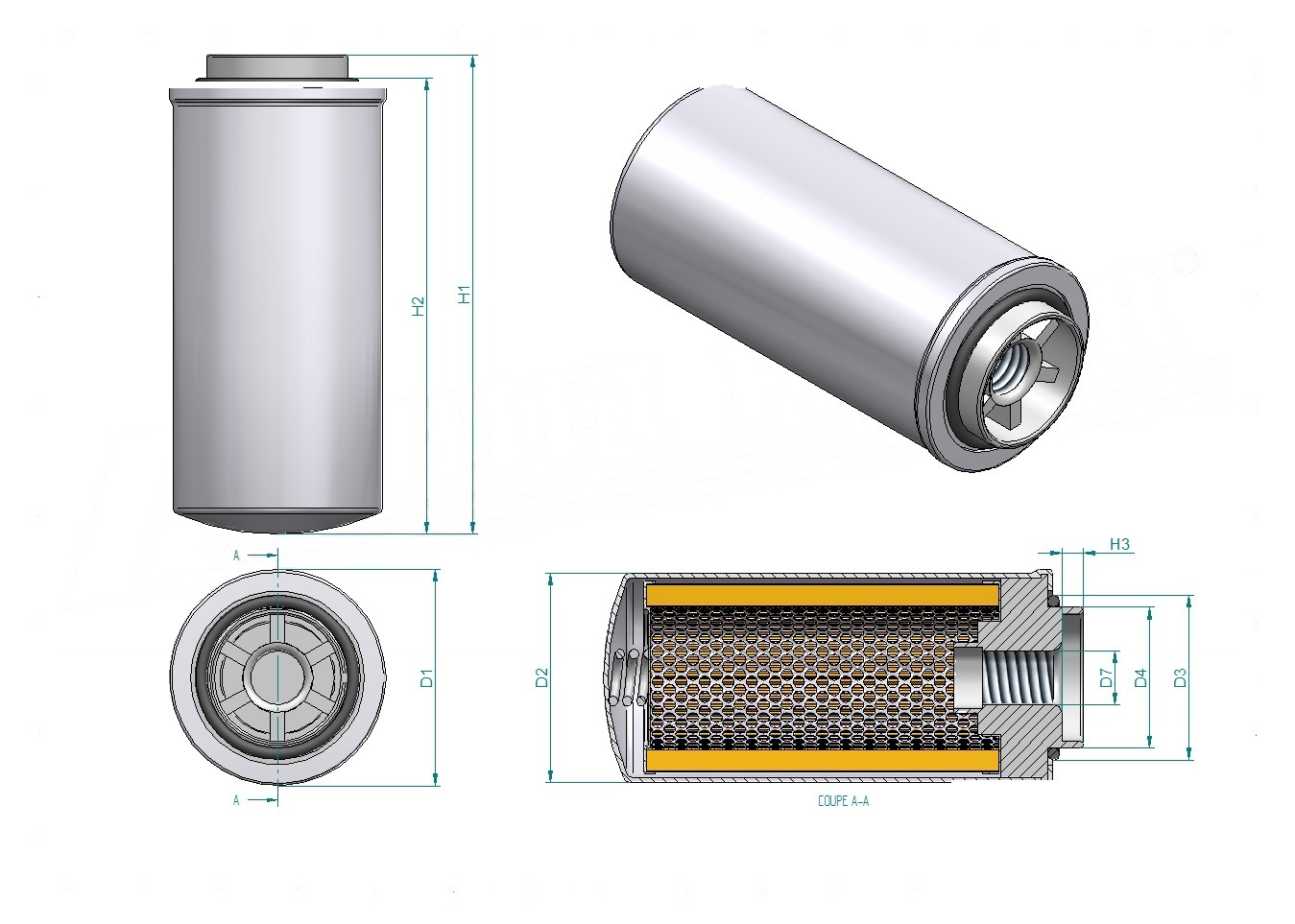 Disegno tecnico SH63506
