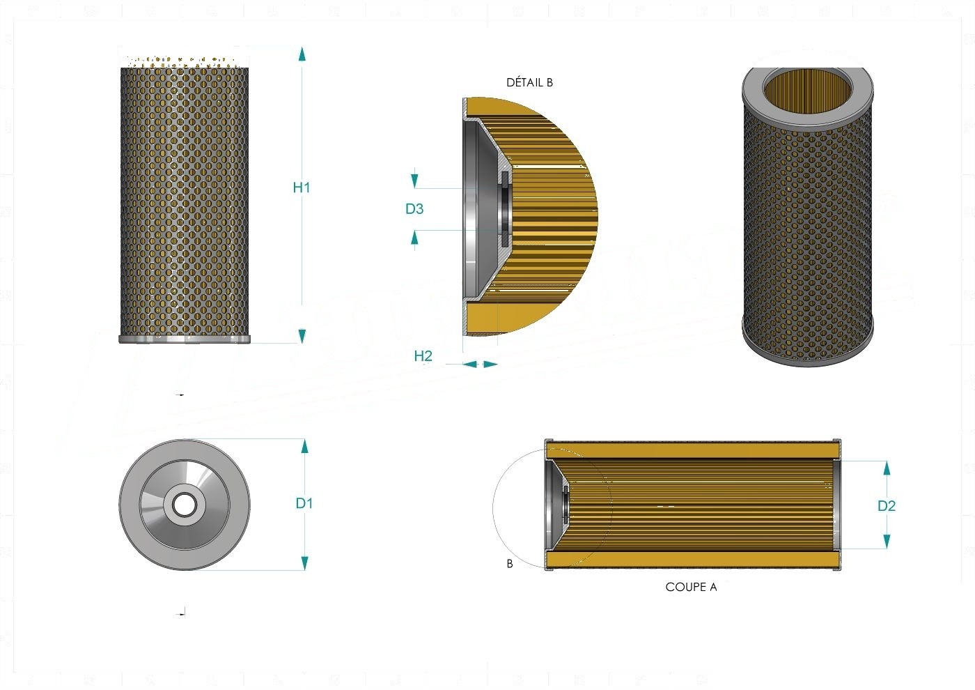 Schema tecnico SH63557