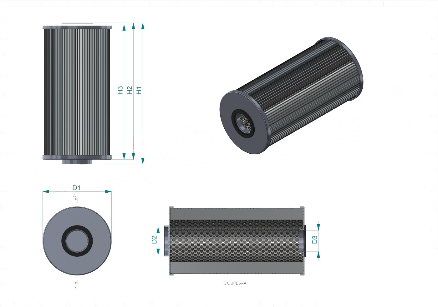 Schema tecnico SH63564