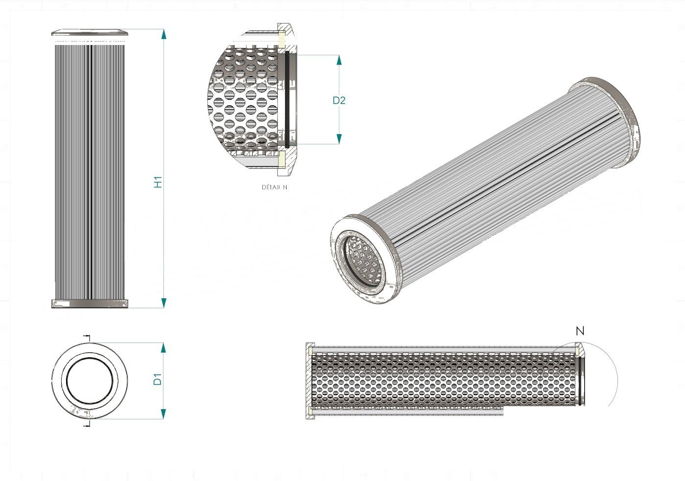 Schema tecnico SH63604