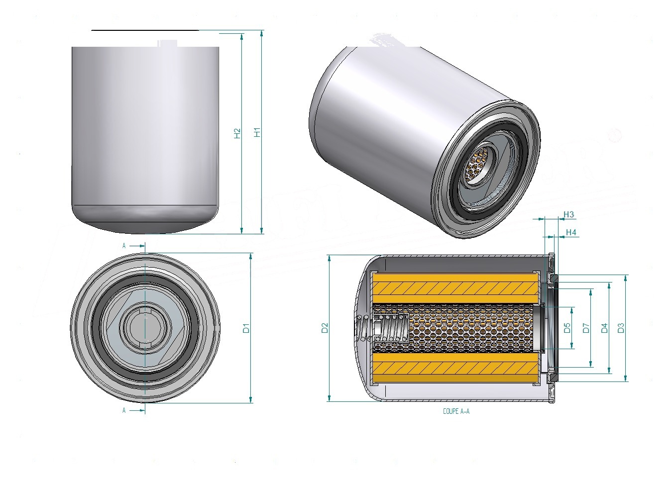 Disegno tecnico SH63622