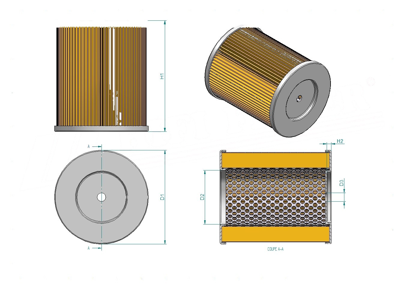Disegno tecnico SH63643
