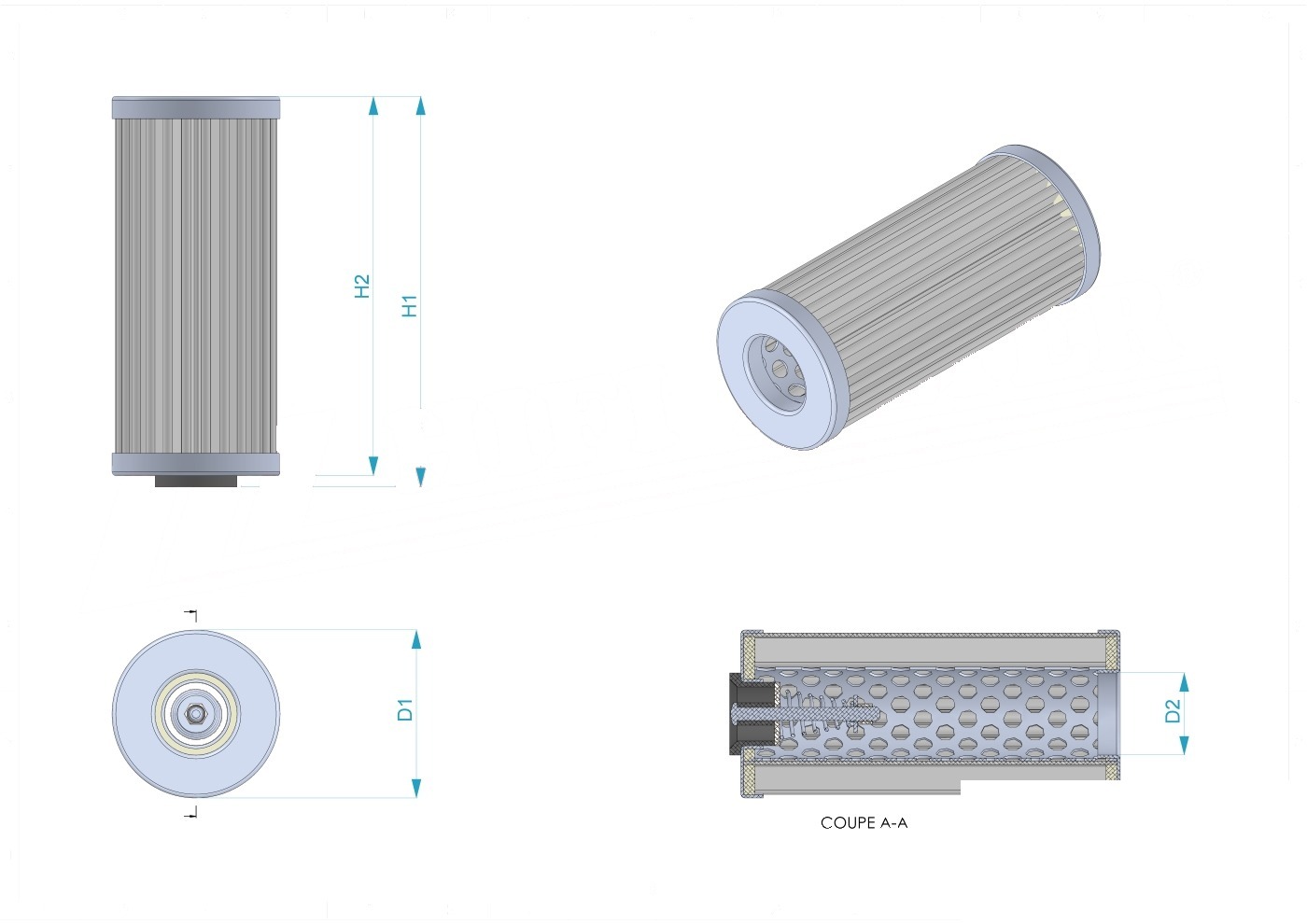 Schema tecnico SH65006