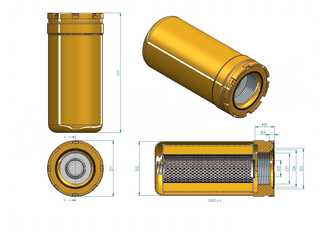 Schema tecnico SH66050
