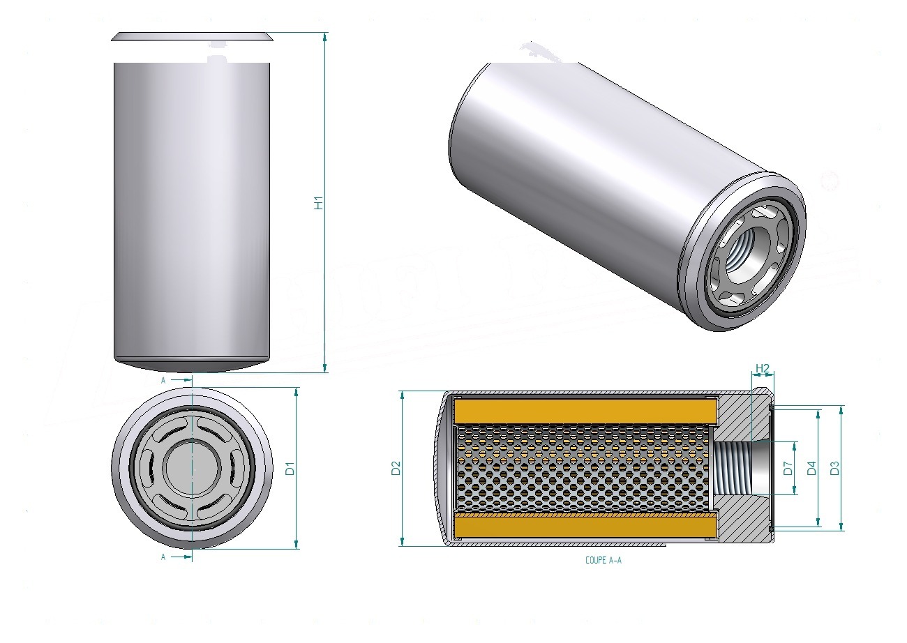 Schema tecnico SH66107