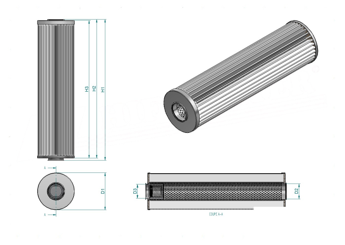 Schema tecnico SH66175