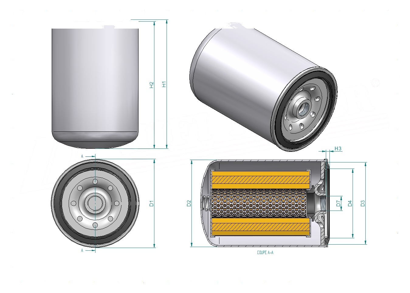 Disegno tecnico SH66179