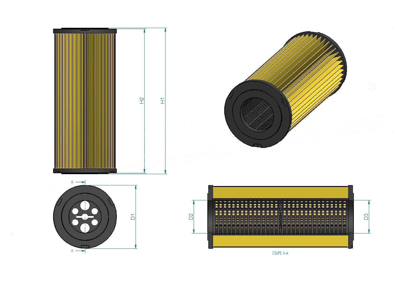 Disegno tecnico SH66184