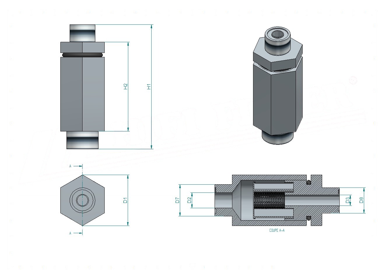 Schema tecnico SH66190