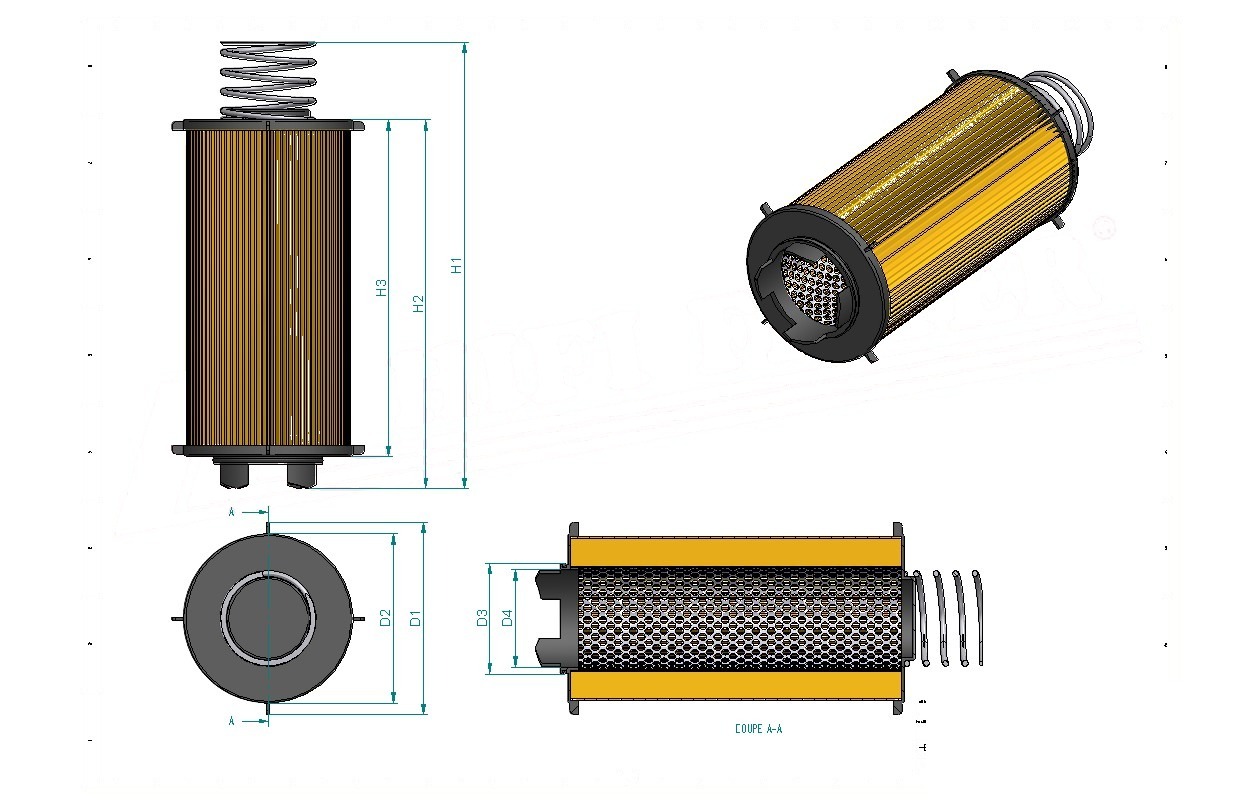 Schema tecnico SH66209