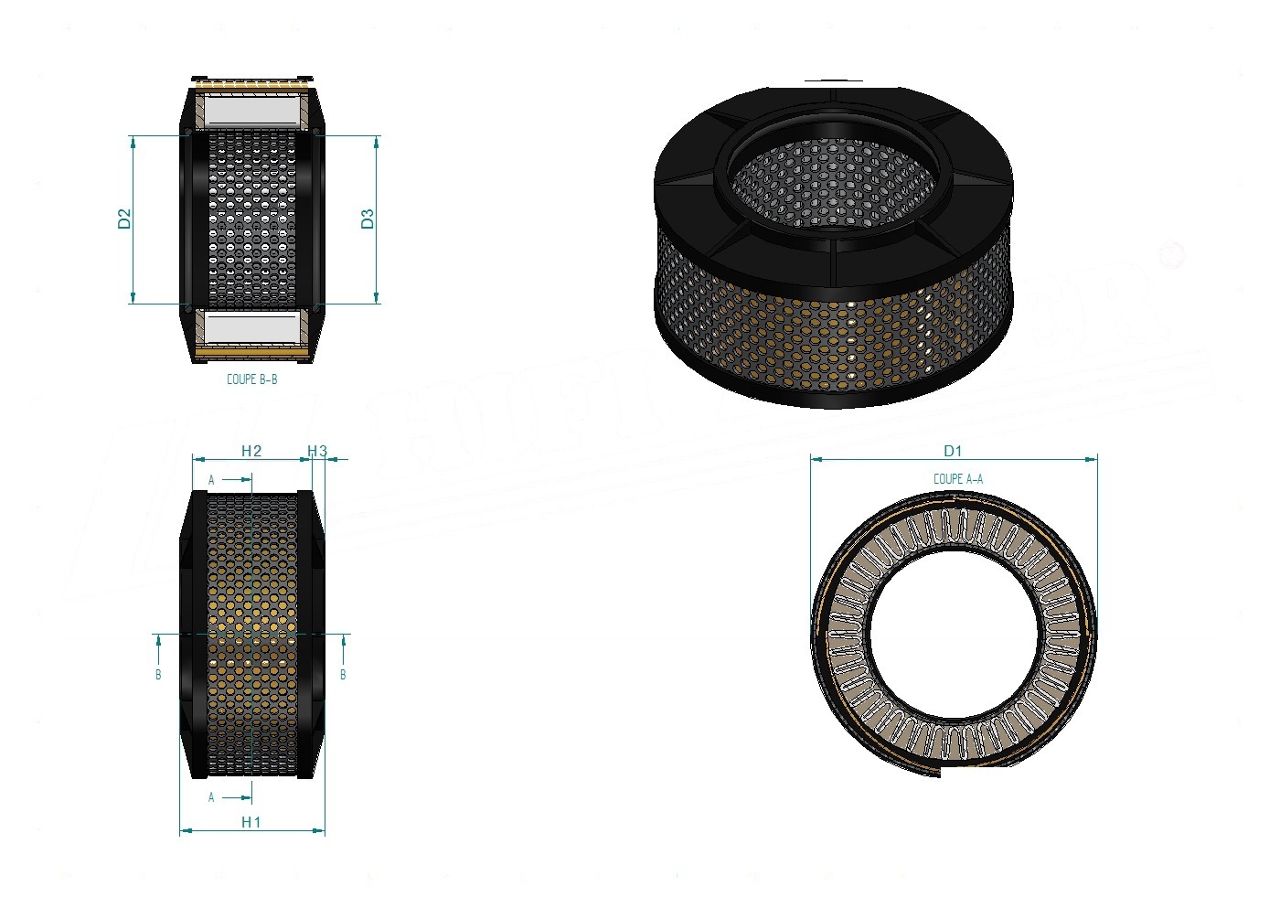 Schema tecnico SH66240