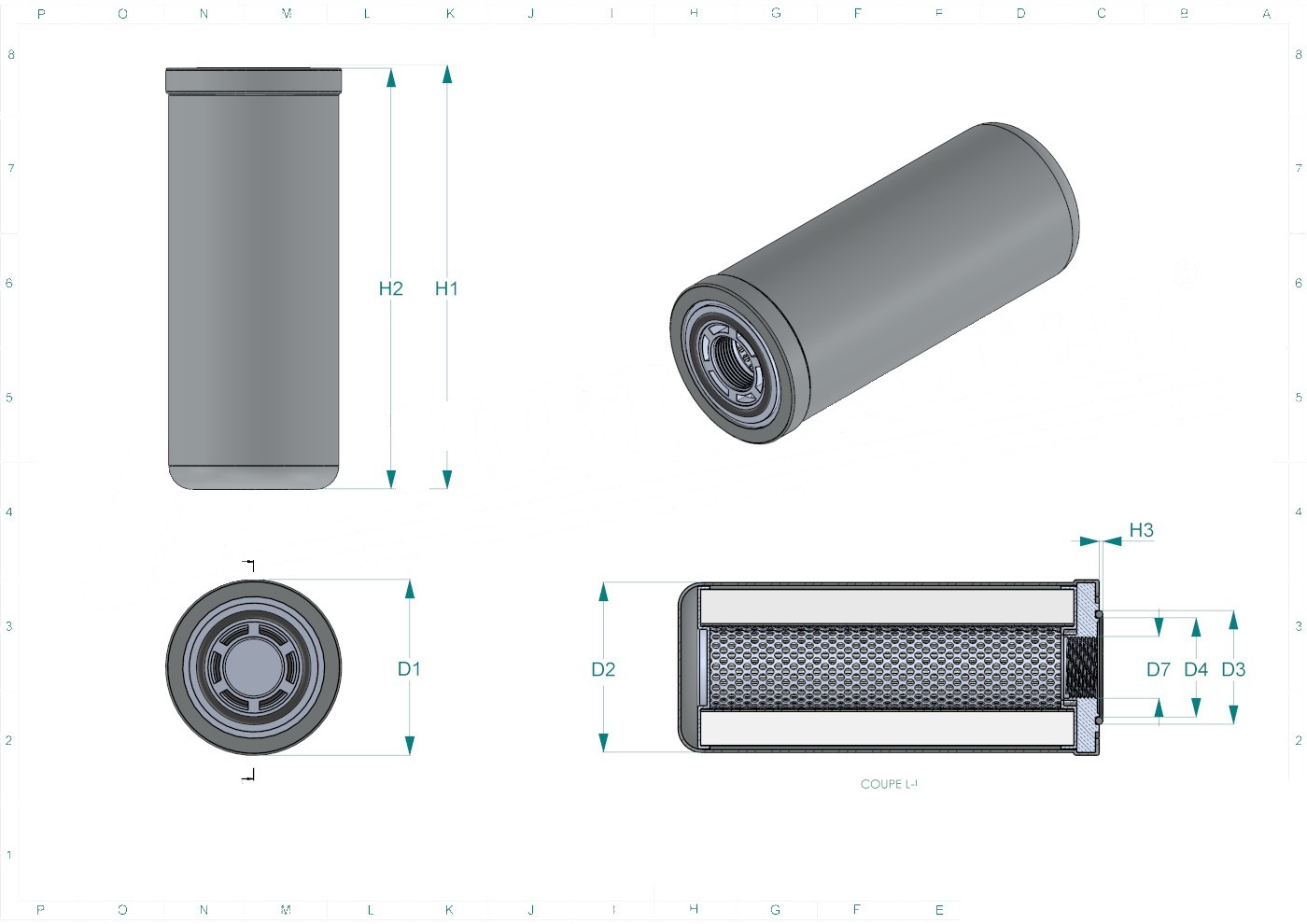 Schema tecnico SH66266